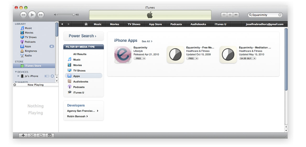 Download Equanimity app